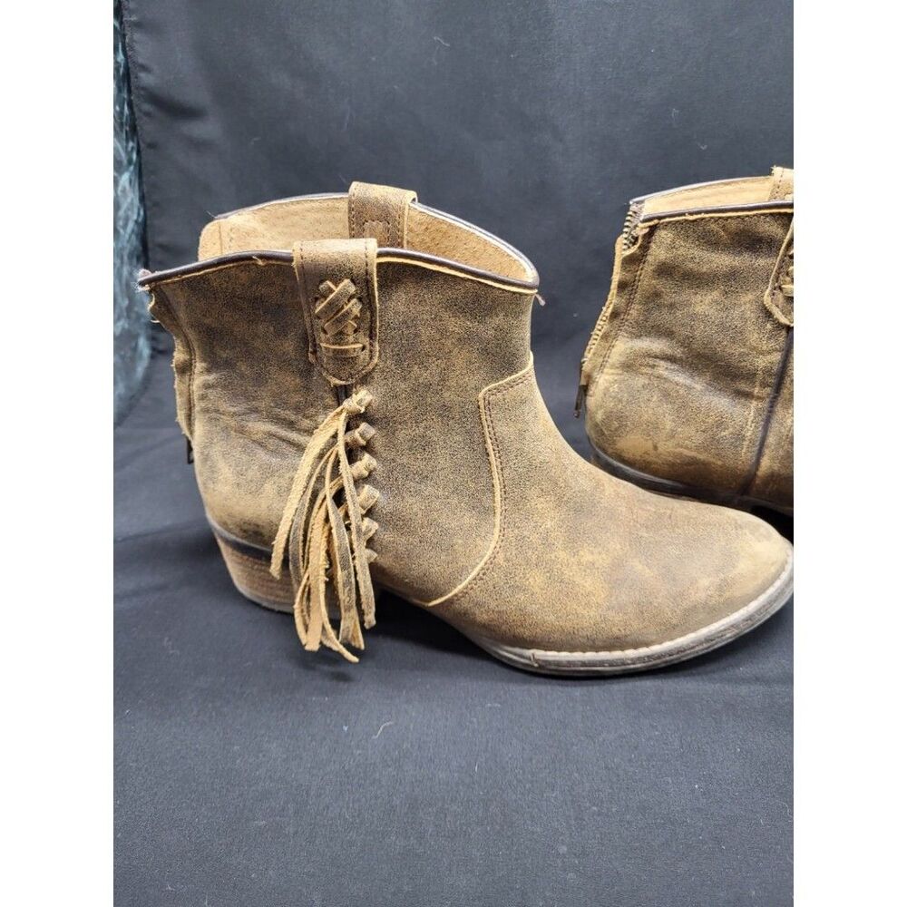 Very Volatile Los Angeles Leather Booties